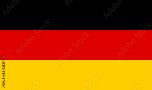 German flag vector   Deutschland Flagge 
