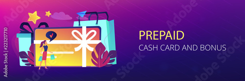 Gift card header banner.