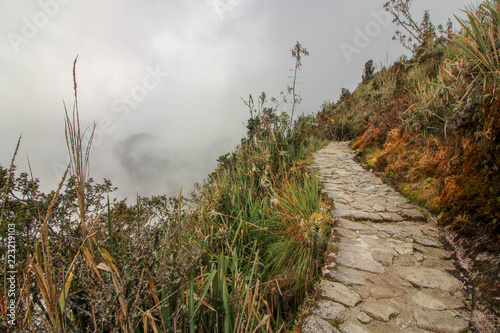 Obraz na płótnie Walking the Inca trail