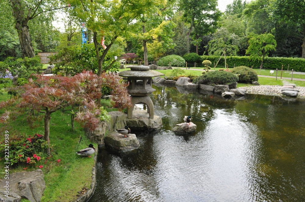 Fototapeta premium Jardín japonés