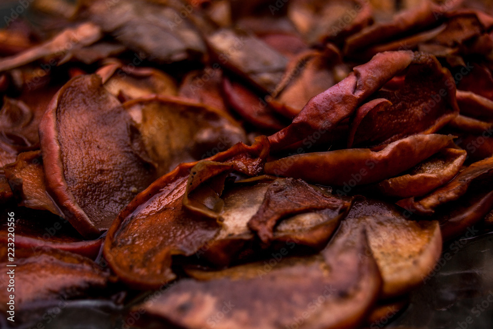 dried red pepper background
