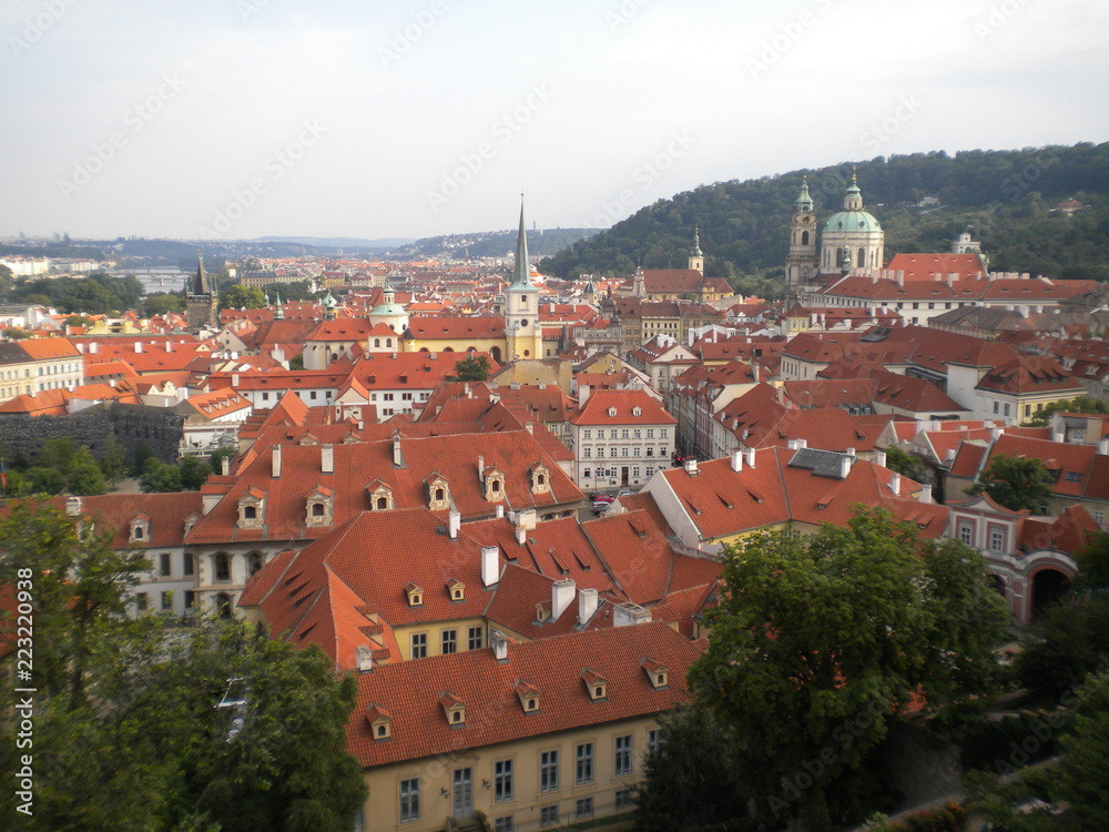 Paisaje ciudad Praga