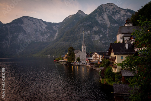 Wallpaper Mural Hallstatt in the Morning Torontodigital.ca