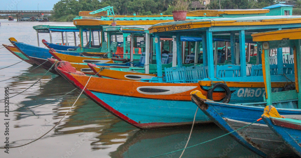 Boats in vietnam