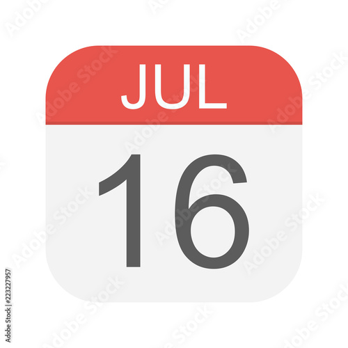 July 16 - Calendar Icon