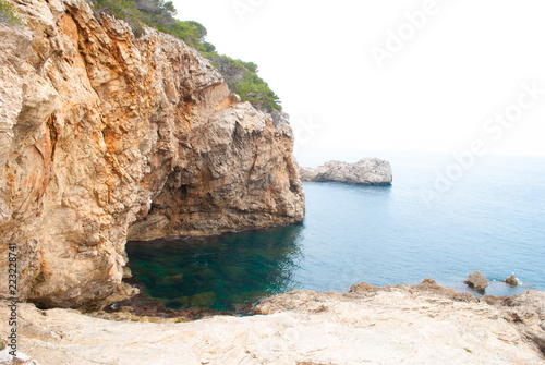 Breathtaking landscapes along Costa Brava in Catalonia Spain