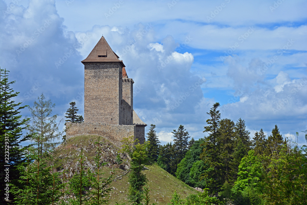 Burg Kašperk, Böhmerwald, Tschechien