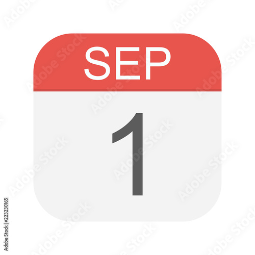 September 1 - Calendar Icon