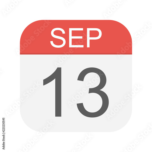 September 13 - Calendar Icon