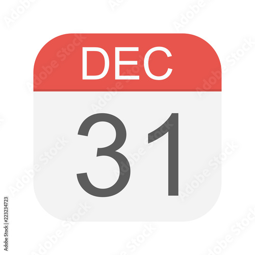 December 31 - Calendar Icon