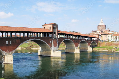 Covered Bridge over river Ticino at Pavia © Fabio Caironi