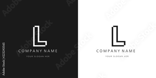  logo letter modern design