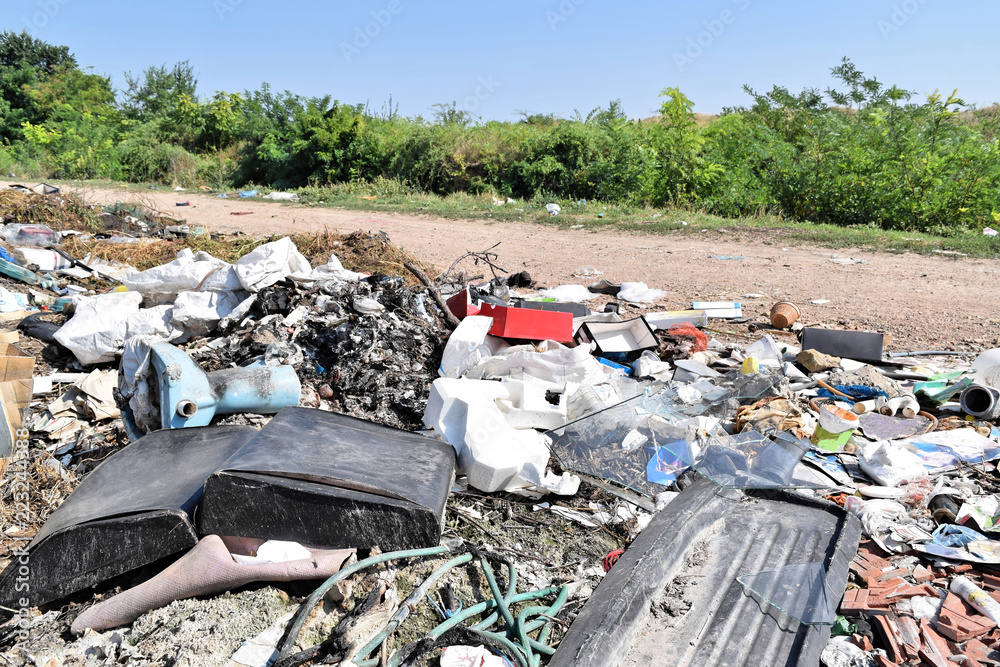 Landfill site, ecological catastrophe 