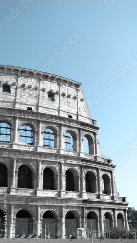 View of the Colosseum - Rome - Italy