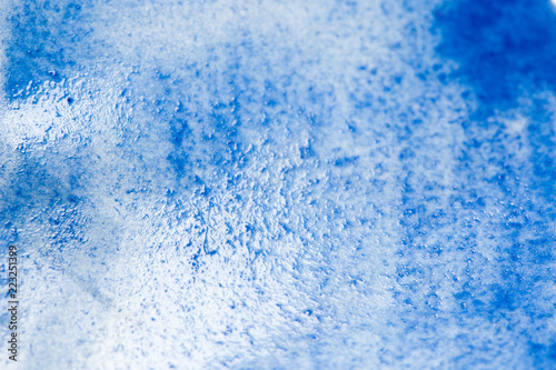 Abstract blue background. © donikz