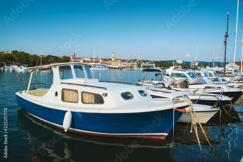 Boats on the dock, Croatia