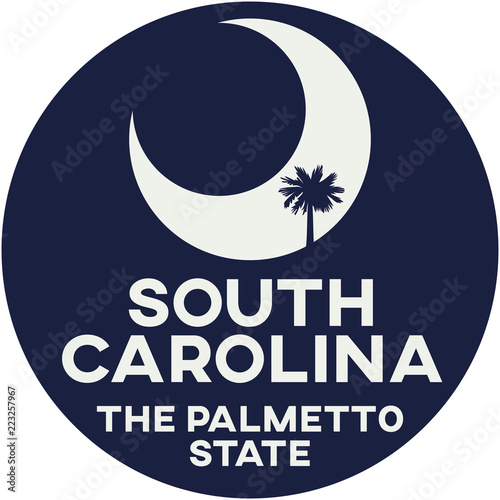 south carolina: the palmetto state | digital badge