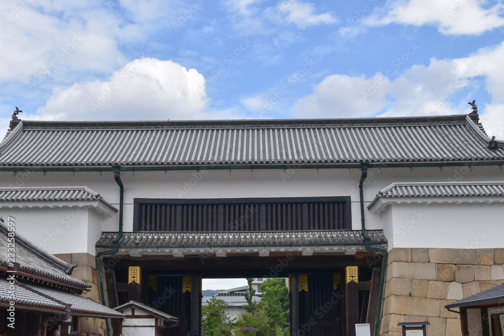 京都　二条城　東大手門