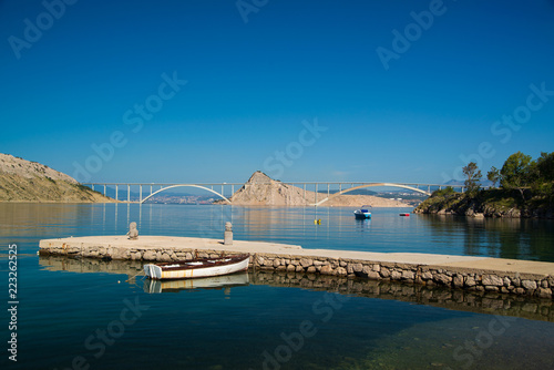Bridge to the island of KRK © Creaturart