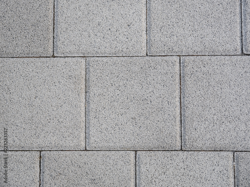 Fototapeta premium Beton tiles on the sidewalk as a texture