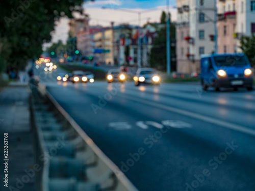 cars going on asphalt destinations © CiddiBiri