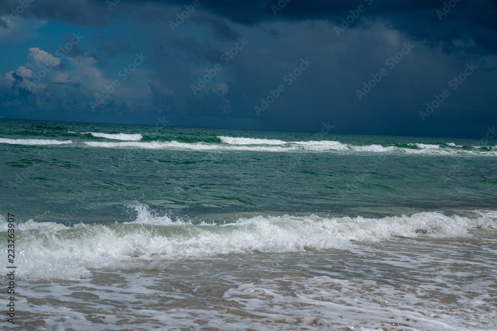 Daytona Beach, Florida, USA. Sun, sand, surf and sky. Daytona Beach, Florida, USA. Sun, sand, surf and sky.