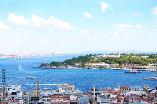 ISTANBUL, TURKEY - AUGUST 06, 2018: Picturesque view of city © New Africa