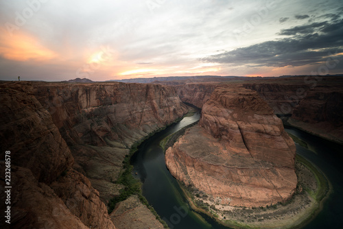 Horse Shoe Bend at Sunset