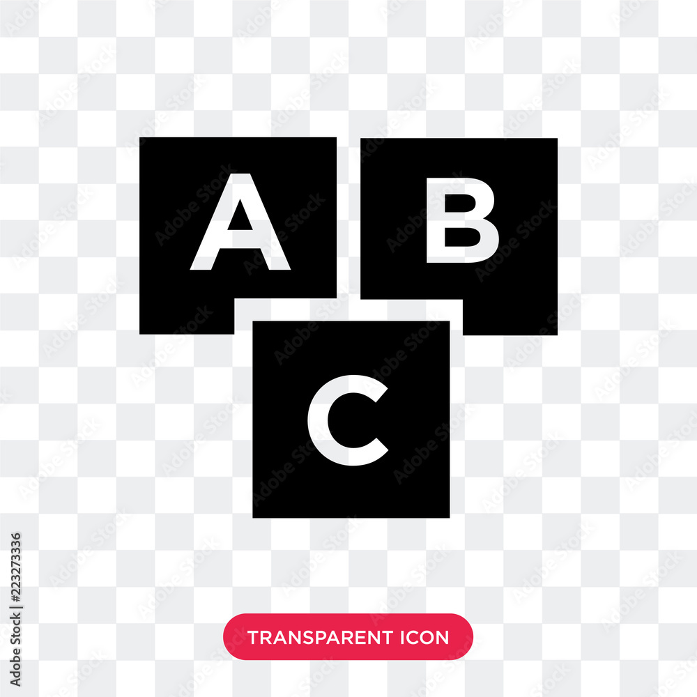 Creche vector icon isolated on transparent background, Creche logo design
