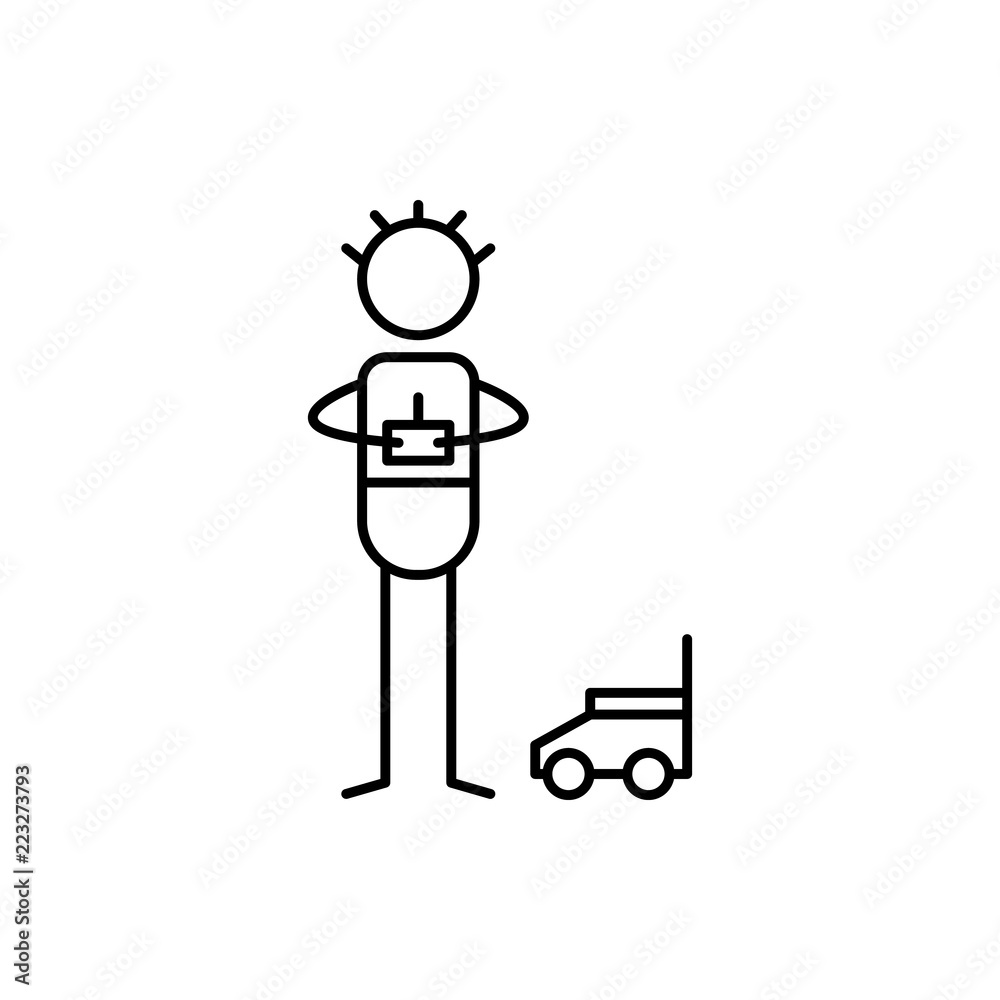 toy designer icon. Element of human hobbies icon for mobile concept and web apps. Thin line toy designer icon can be used for web and mobile toy designer icon. Element of human hobbies icon for mobile concept and web apps. Thin line toy designer icon can be used for web and mobile