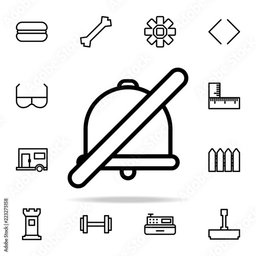 no sound icon. web icons universal set for web and mobile