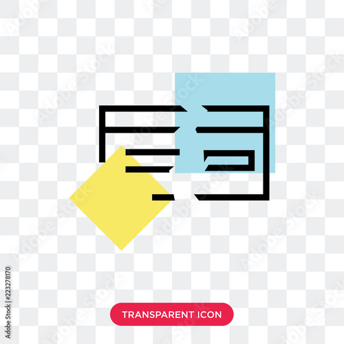 Broken vector icon isolated on transparent background, Broken logo design