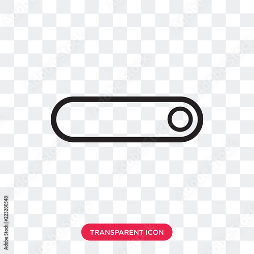radio button vector icon isolated on transparent background, radio button logo design