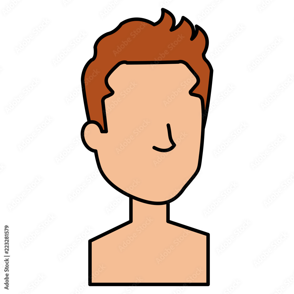 young man shirtless avatar character young man shirtless avatar character