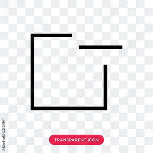 window vector icon isolated on transparent background, window logo design