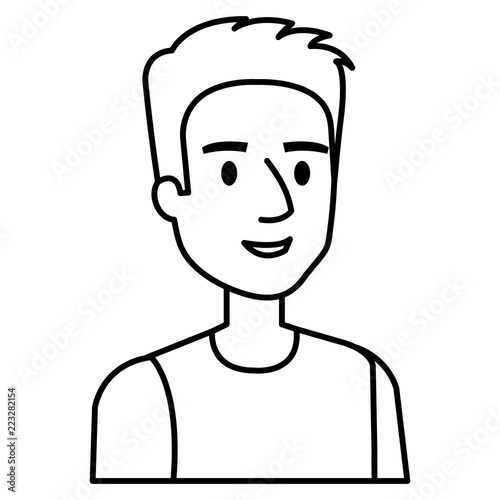 young man avatar character