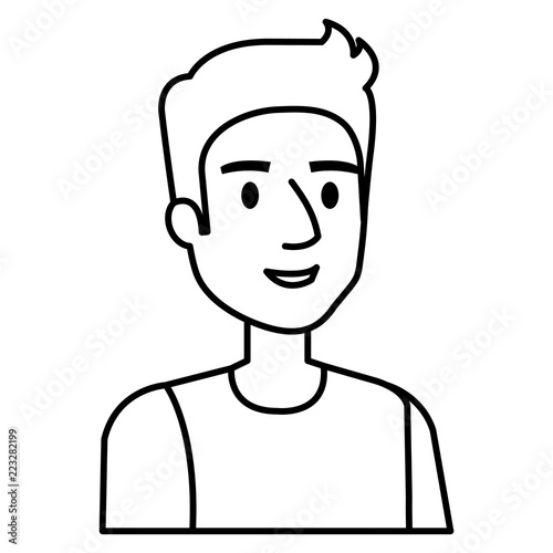 young man avatar character