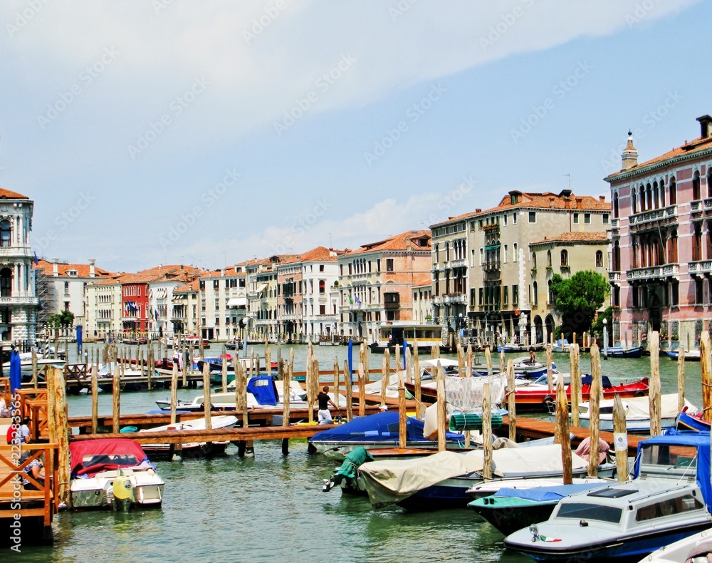 Venice canal marina