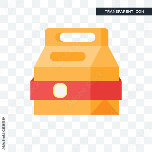 Take away vector icon isolated on transparent background, Take away logo design