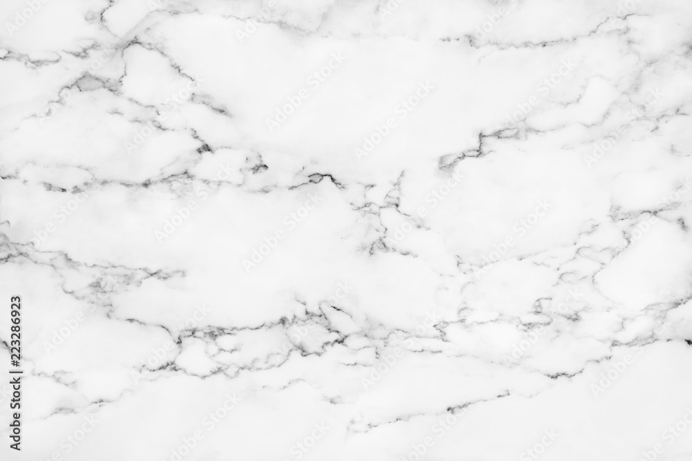 Fototapeta premium White marble texture and background.