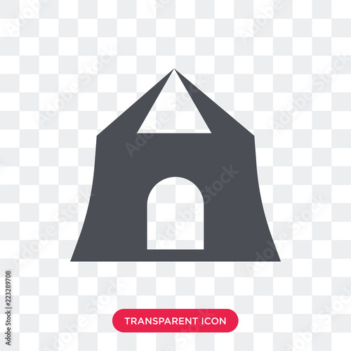 Shooting vector icon isolated on transparent background, Shooting logo design