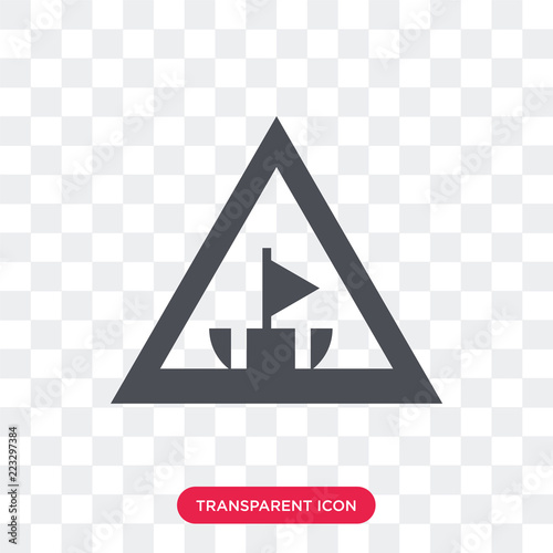 Amusement park vector icon isolated on transparent background, Amusement park logo design