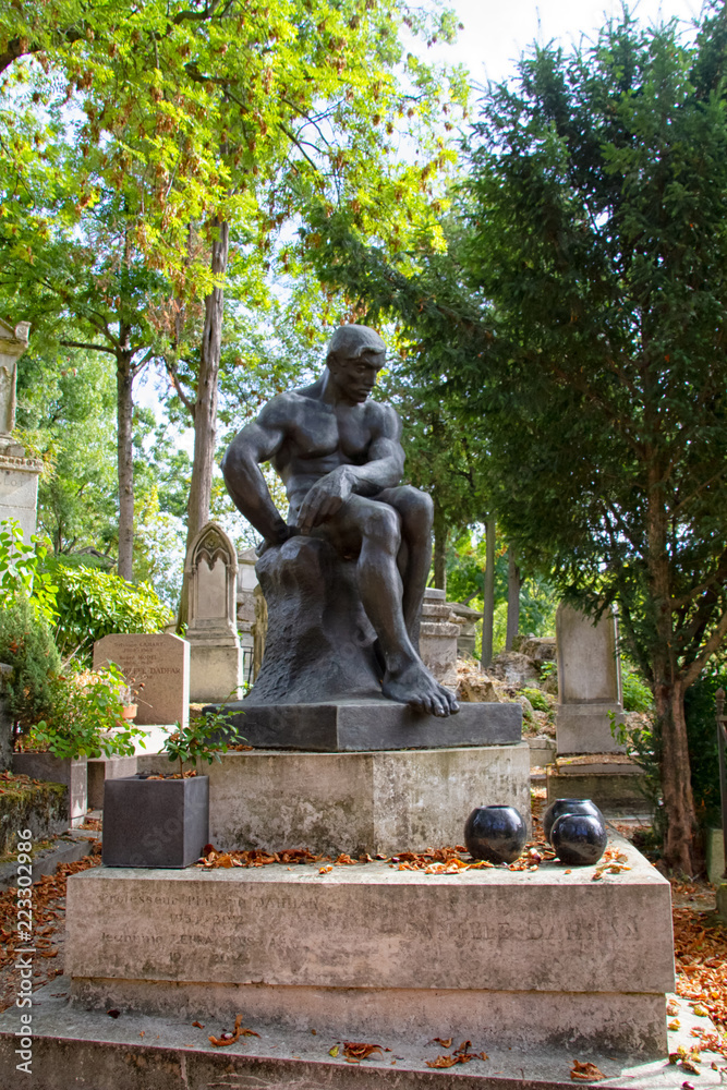 Obraz premium cimetière du père-lachaise