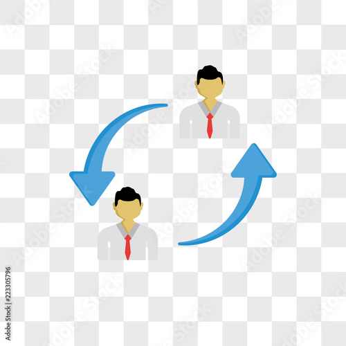 Debate vector icon isolated on transparent background, Debate logo design