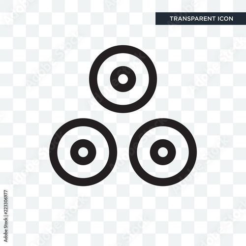 Therefore vector icon isolated on transparent background, Therefore logo design