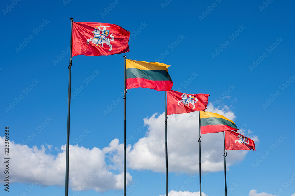 National and historical flags of Lithuania National and historical flags of Lithuania