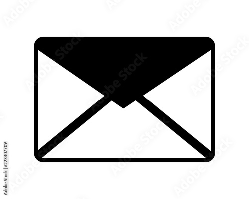envelope mail isolated icon