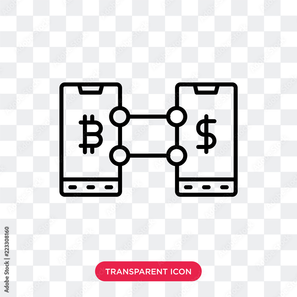 Bitcoin vector icon isolated on transparent background, Bitcoin logo design Bitcoin vector icon isolated on transparent background, Bitcoin logo design