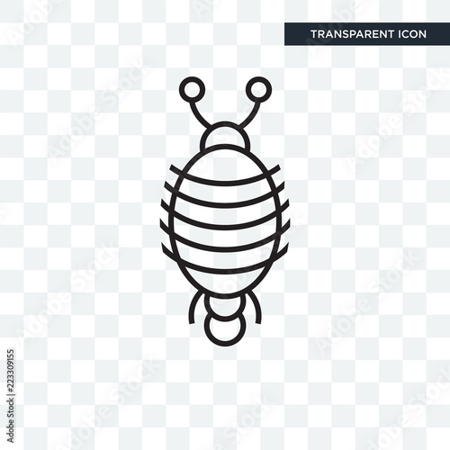 Arthropod vector icon isolated on transparent background, Arthropod logo design