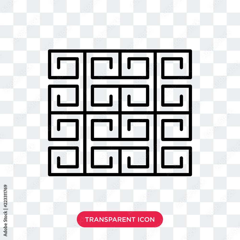 Arabic vector icon isolated on transparent background, Arabic logo design Arabic vector icon isolated on transparent background, Arabic logo design